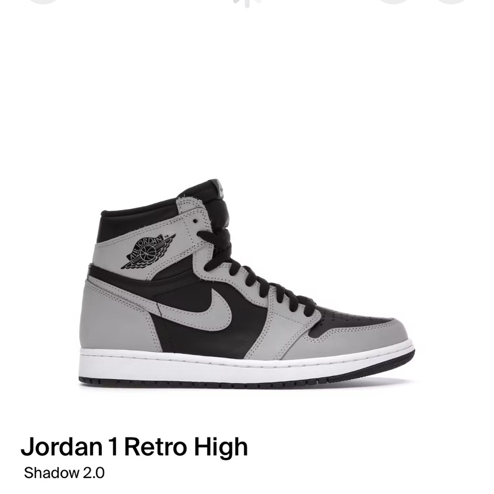Jordan 1 Retro High - Black and Gray